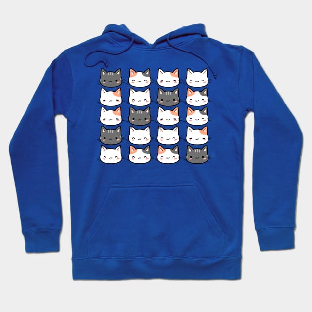 Cute cats and kittens Hoodie by NomiCrafts